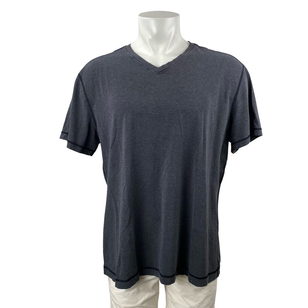 Lululemon Fundamental Black Short Sleeve Athletic Activewear Tee T-Shirt Top XL
